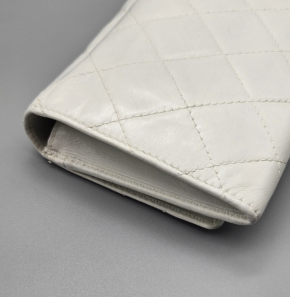 💮CHANEL Cambon White Wallet 💮 - Picture 11 of 17